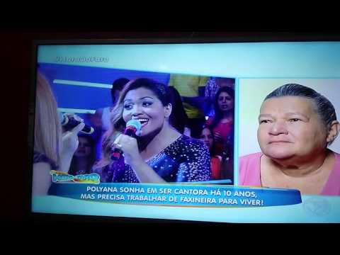 Polyana canta com Gaby Amarantos no Hora do Faro