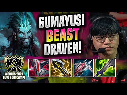 GUMAYUSI IS A BEAST WITH DRAVEN!   T1 Gumayusi Plays Draven ADC vs Aphelios! Patch 11 20