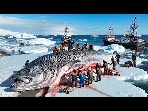 Facing -50°C to Harvest 80 Tons of Giant Patagonian Toothfish | Deep-Sea Longline Documentary