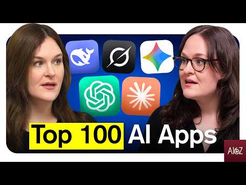 The Top 100 Most Used AI Apps in 2025