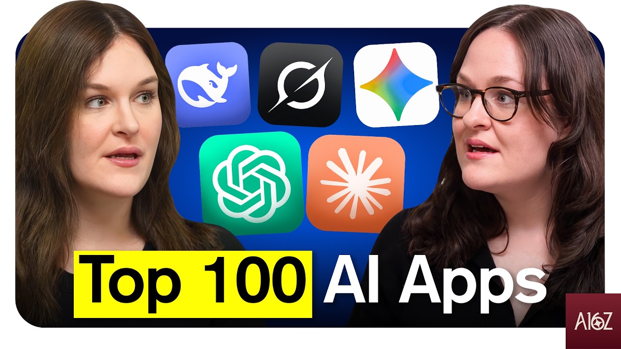 The Top 100 Most Used AI Apps in 2025