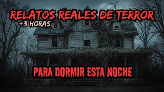 3 Horas de Historias de TERROR Reales para Dormir con Sonido de Lluvia | Relatos de Horror