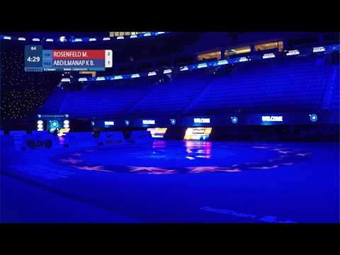 Round 1 Women's GP No-Gi - 64 kg: M. ROSENFELD (ISR) v. B. ABDILMANAP K (KGZ)