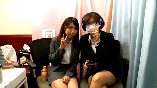 190522【顔出しゲーム実況配信】秋葉原OLカフェ「エイトスタイル」 【バイオハザード7】配信者一ノ瀬マスクメロン＆青海あき #7