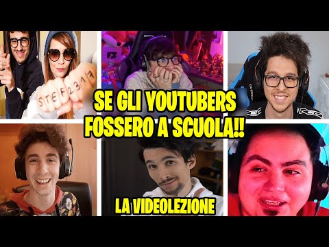 IF YOUTUBERS WERE AT SCHOOL!! - THE VIDEO LESSON