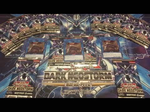 YuGiOh Dark Neostorm Sneak Peek 14 Pack Opening