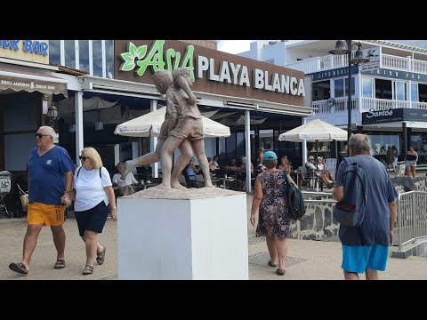 🚶‍♂️UPDATEWALK @ PLAYA BLANCA PROMENADE | BEACH & RESTAURANT AREA | TOURIST DESTINATION