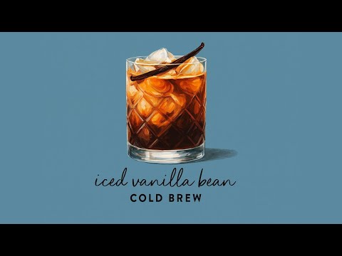 Iced Vanilla Cold Brew. 아이스 바닐라 콜드브루