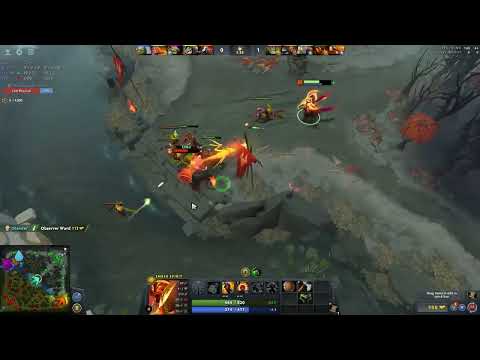 Lina vs Quinn Ember Spirit