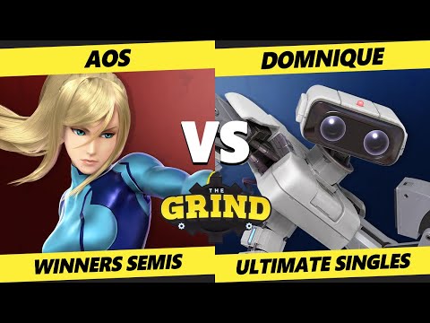 The Grind 157 Winners Semis - AoS (ZSS) Vs. Domnique (ROB) Smash Ultimate - SSBU