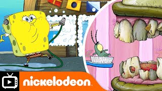 The F.U.N. Song Isn&#39;t Much Fun For Plankton 👀 | SpongeBob SquarePants | Nickelodeon UK
