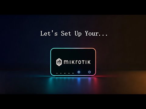 Network RouterOS : Mikrotik tutorial 1 |  Setup WAN and LAN| Mikrotik Quick Configuration #mikrotik