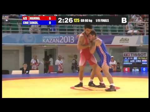 Kazan-2013 / Kamran Mammadov (AZE) - Tonimir Sokol (CRO) - 1/8 final