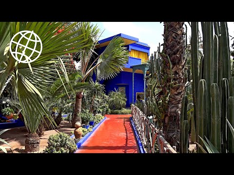 Jardin Majorelle, Marrakech, Morroco in 