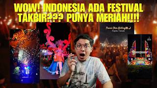 Orang Malaysia terkejut tengok ada festival takbir di Indonesia semeriah ini