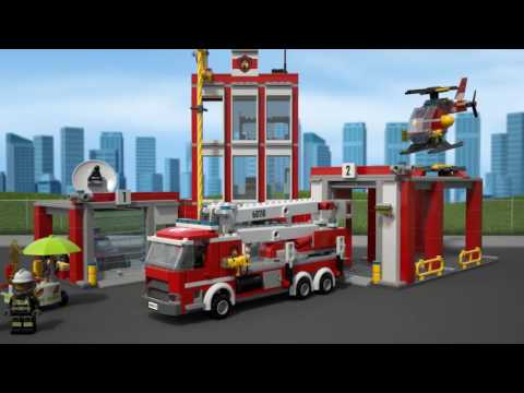 Bomberos - LEGO City - 60110 (SPA)