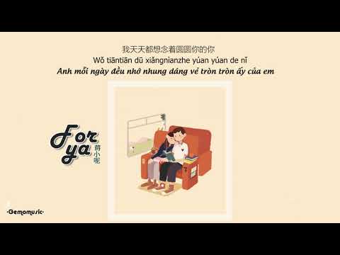 [1 hour] For ya – Tưởng Tiểu Ni | For ya – 蒋小呢 [Vietsub + pinyin] Gemo