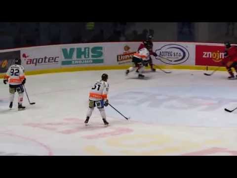 EBEL 5.kolo HC ORLI ZNOJMO - MOSER MEDICAL GRAZ99ers - 25,9,2015 - (4-1) přesilová hra
