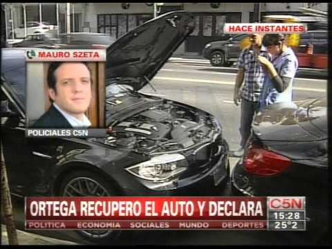 C5N  POLICIALES: ARIEL ORTEGA RECUPERO SU AUTO