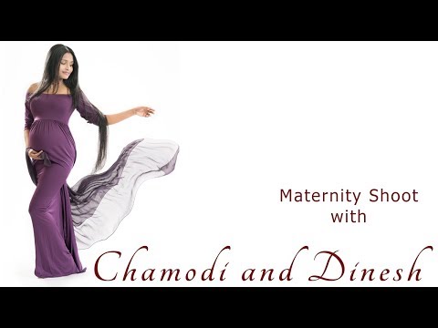 Maternity Photoshoot with Chamodi and Dinesh. BtS