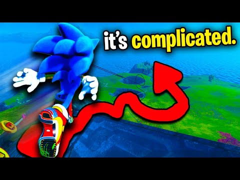 Can You Cross Sonic Frontiers Without Touching Grass?