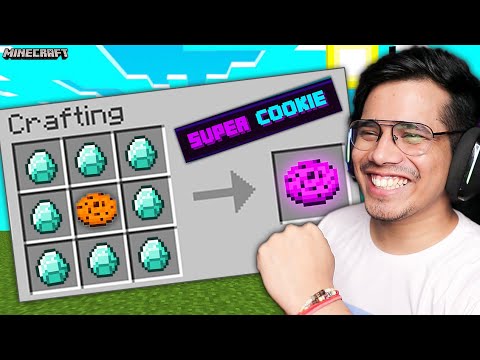Minecraft, But You Can Craft SUPER Cookies !!!