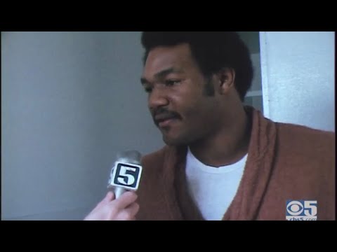RARE young George Foreman interview and sparring #1