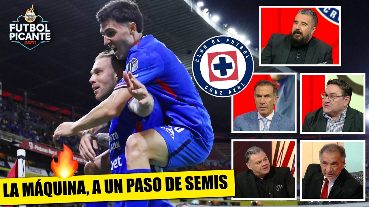 CRUZ AZUL fue mejor que ATLAS y tiene UN PIE EN SEMIFINALES de LIGUILLA de LIGA MX | Futbol Picante