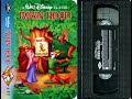 Opening To Robin Hood US VHS 1991