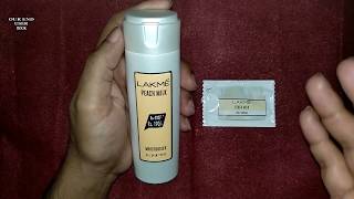 Lakme Peach Milk Moisturizer Review in Hindi|Winter Skin Care Routine For Indian Skin