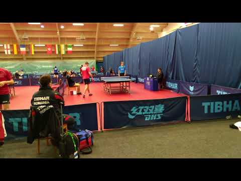 Pletea vs. Menand - 1st set - U21 Slovenia open 2018 - 1st round