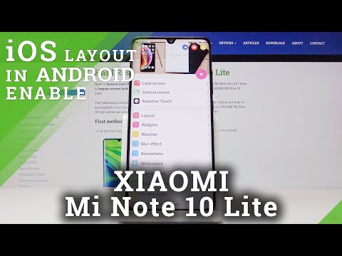 How to Download and Install iOS Launcher in Xiaomi Mi Note 10 Lite?