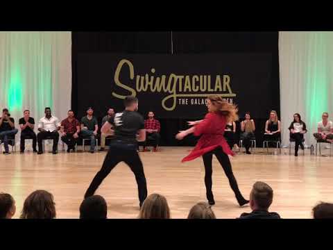 Swingtacular Invitational JnJ 2017 - Ben Morris and Alyssa Glanville 2nd Place