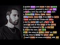 Eminem Cinderella Man Rhyme Scheme