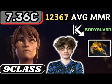 7.36c - 9Class MARCI Soft Support Gameplay - Dota 2 Full Match Gameplay