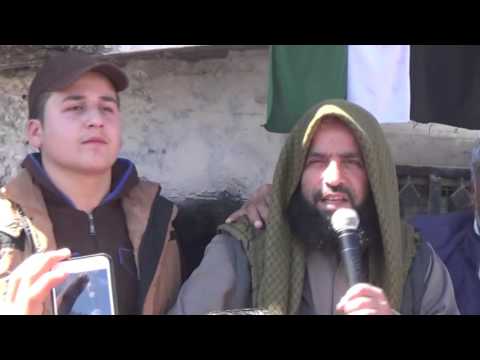 كلمة للشيخ أحمد العلوان في مظاهرة معرة النعمان في ريف إدلب