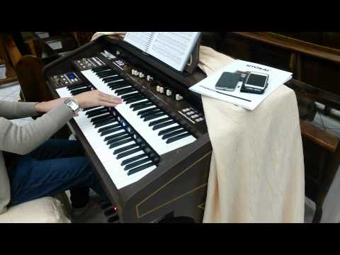 Hino - Um Amor Imenso - Tokai T1 SIMULANDO HAMMOND B3 e ROLAND CLASIC C 380