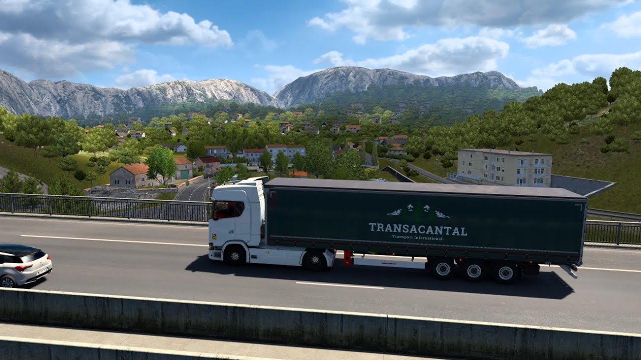 Ets 2 1.53 nouveau dépôt Transacantal a Clermont-Ferrand 😍😊
