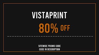 Vistaprint Promo Code 2025 March