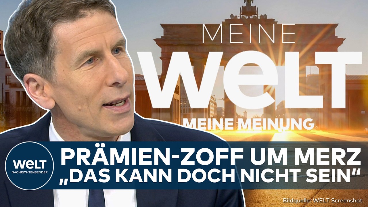MEINE MEINUNG: Prämie zur Entlastung! "Ich zahle es aber nicht!" Heftige Kritik an Merz