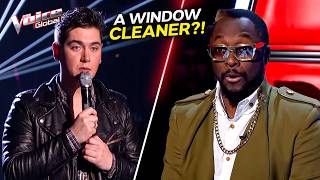 He Cleans Windows... But Wrote A Hit With Bruno Mars | The Voice