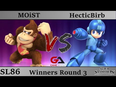 SmashLAN'd 86 - Winners Round 3: MOiST (DK) vs HecticBirb (MegaMan)
