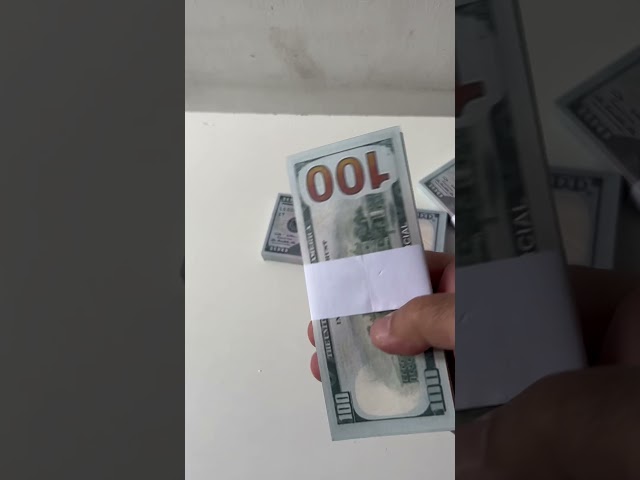 Vídeo relacionado con Huhaokejis 140 Piezas Billetes Dollars Juguete, Billetes Falsos, Billetes Dolar Falsos para Accesorios de Cine, Prop Money para educación, Juegos, atrezzo cinematográfico, Espectáculos de Magia (A)