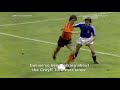 Johan Cruyff explains his Cruyff Turn vs Sweden #WorldCup74