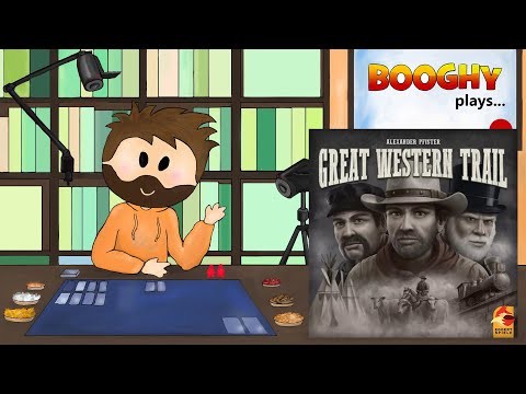 Booghy plays... Great Western Trail(2p, Playthrough, Review)