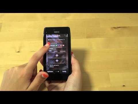 Nokia X7 Test Bedienung