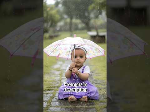 Google Gemini baby girl transformation prompts in description