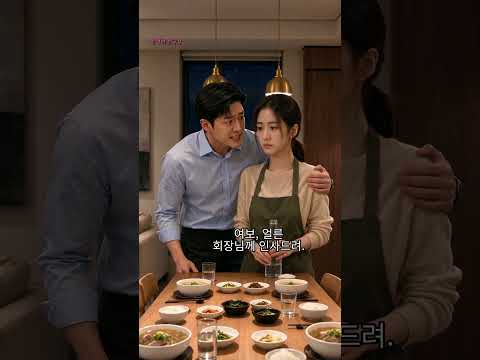 집들이에 며느리를 도우미라 속인 시어머니