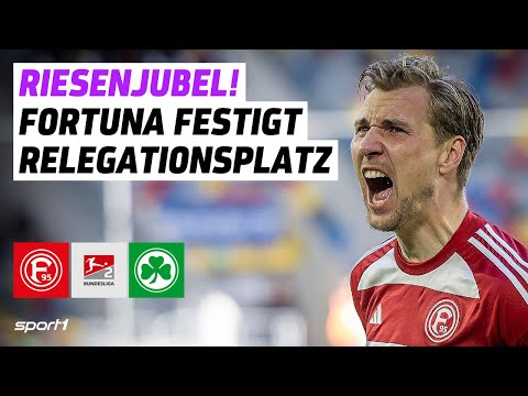 Fortuna Düsseldorf - SpVgg Fürth | 2. Bundesliga Tore und Highlights 30. Spieltag