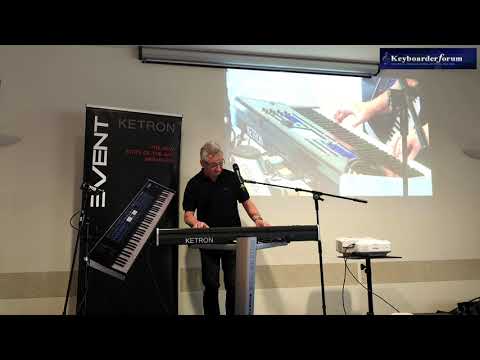 Ketron Event Präsentation mit dem Bernie anlässlich meines Musikertreffen 2024 in Tambach Dietharz